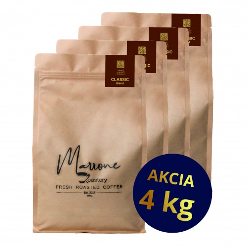 CLASSIC blend 75% arabica / 25% robusta 4 kg